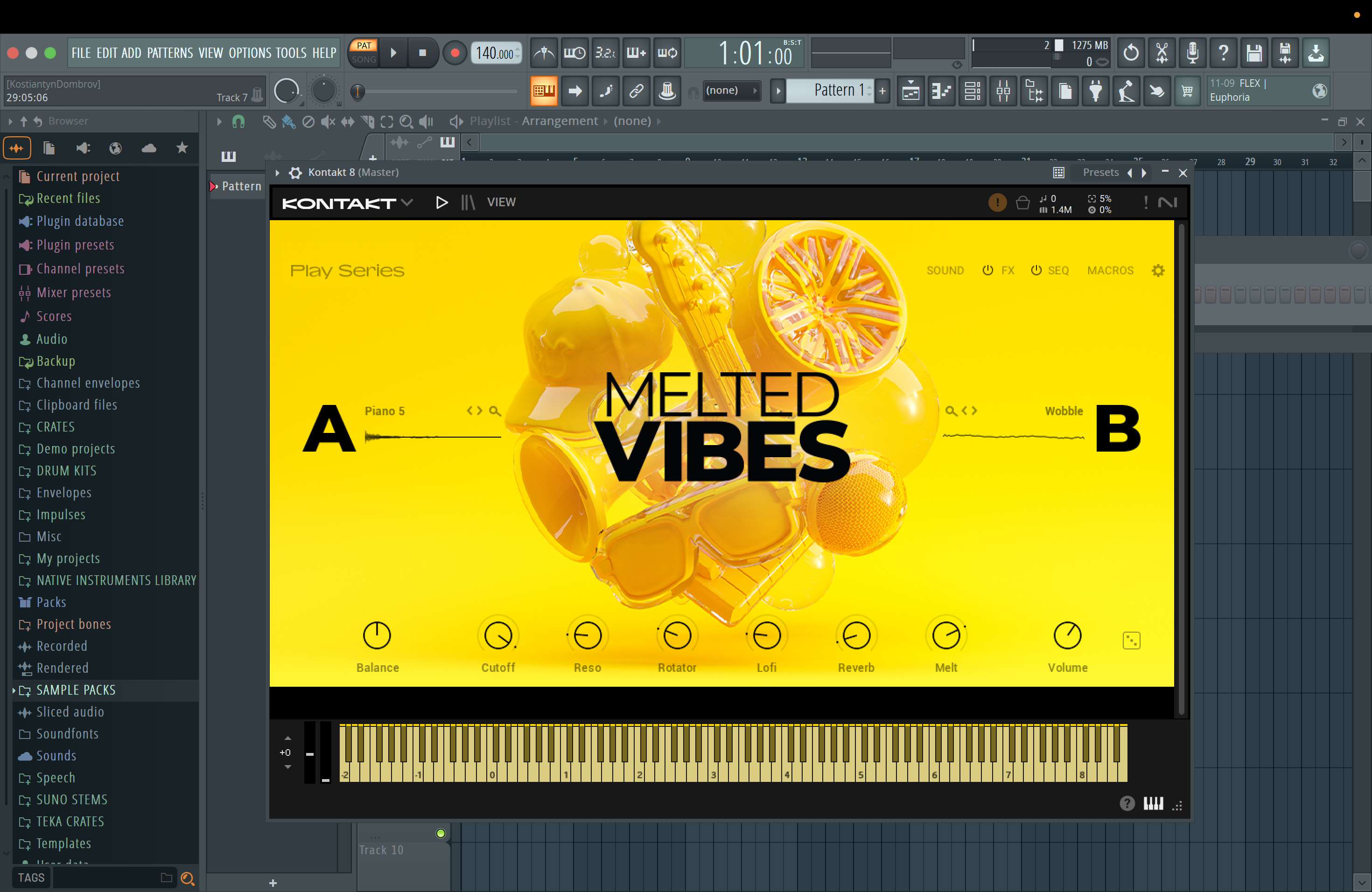 Native Instruments Melted Vibes Play Series